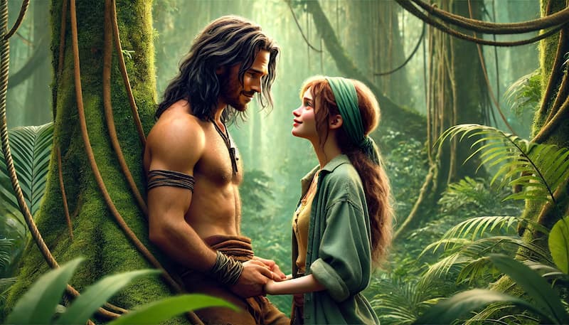 Tarzan e Jane se encontraram na cabana onde tudo começou